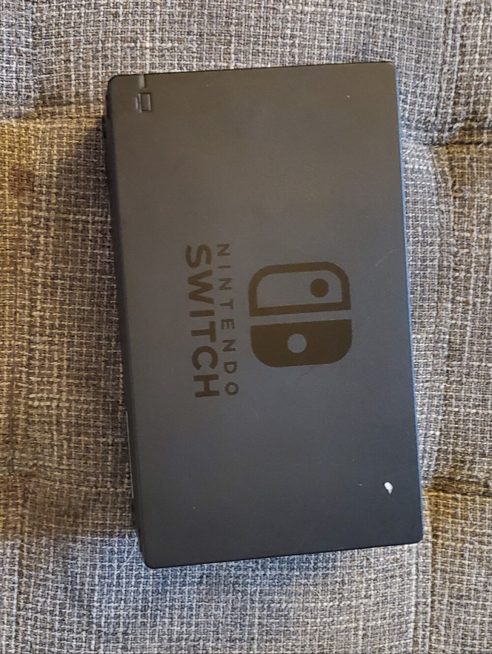 Nintendo Black Switch Dock with Logo
